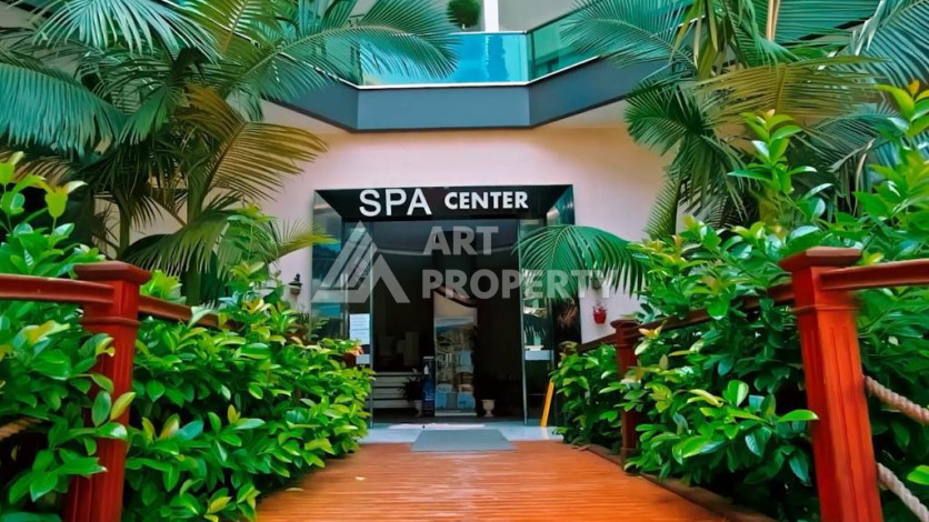 Меблированная квартира 1+1 от топового застройщика с полной инфраструктурой на берегу моря район Каргыджак - Ракурс 9