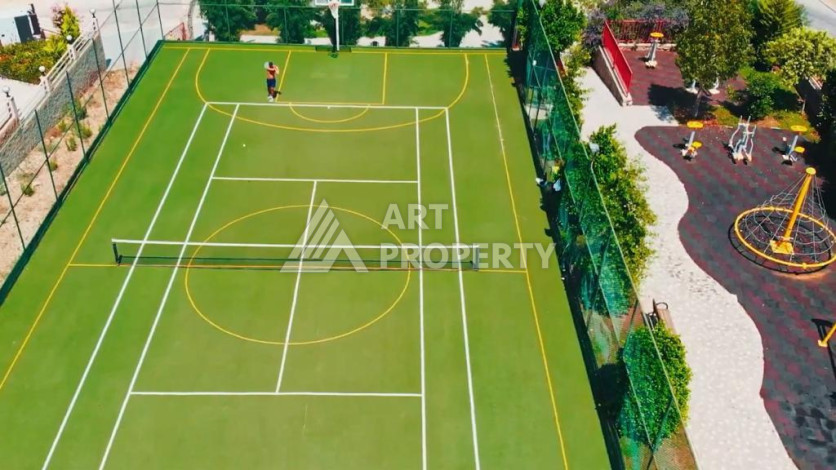 Меблированная квартира 1+1 от топового застройщика с полной инфраструктурой на берегу моря район Каргыджак - Ракурс 10