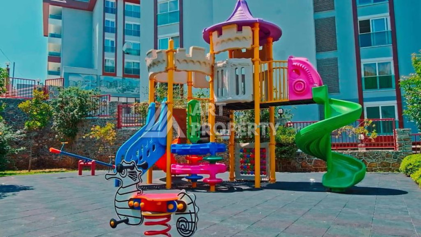 Меблированная квартира 1+1 от топового застройщика с полной инфраструктурой на берегу моря район Каргыджак - Ракурс 11