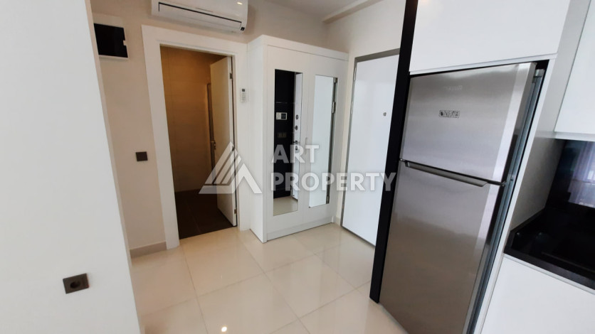 Меблированная квартира 1+1 от топового застройщика с полной инфраструктурой на берегу моря район Каргыджак - Ракурс 16