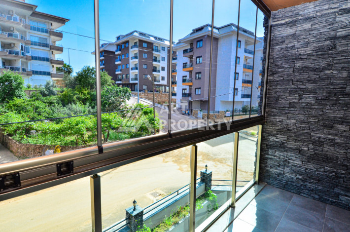 С мебелью и техникой квартира 1+1 в районе Оба - Ракурс 3