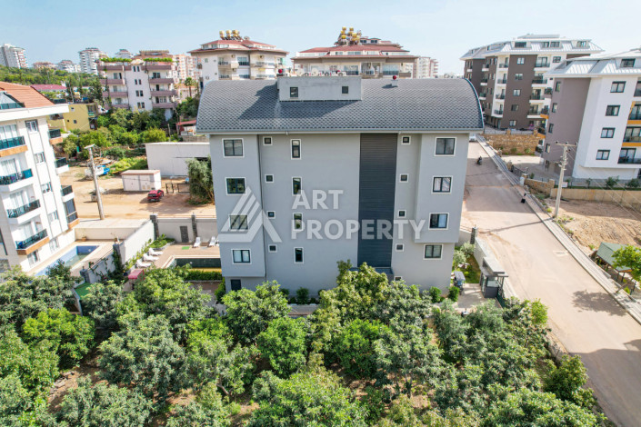 С мебелью и техникой квартира 1+1 в районе Оба - Ракурс 4