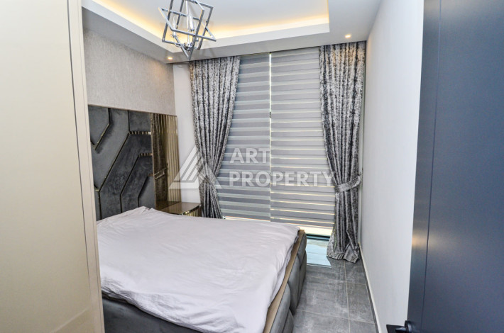 С мебелью и техникой квартира 1+1 в районе Оба - Ракурс 5