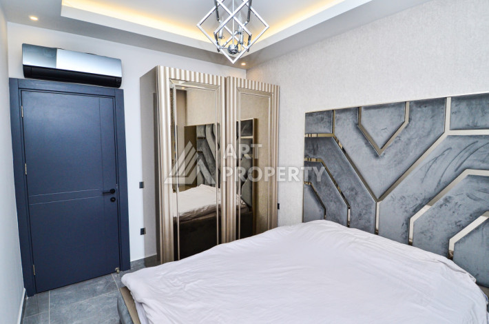 С мебелью и техникой квартира 1+1 в районе Оба - Ракурс 6