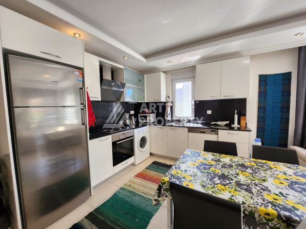 Апартаменты 2+1 с полной инфраструктурой в зеленом районе Авсаллар - Ракурс 6