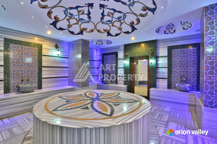 Апартаменты 2+1 с полной инфраструктурой в зеленом районе Авсаллар - Ракурс 21