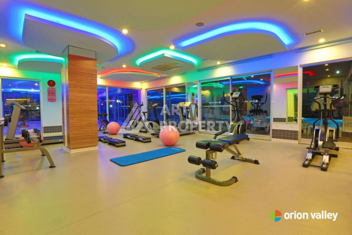 Апартаменты 2+1 с полной инфраструктурой в зеленом районе Авсаллар - Ракурс 24