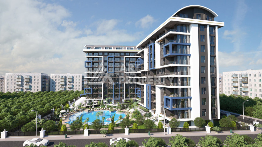 Финиш стройки и совсем новая квартира 1+1 в центре Аланьи - Ракурс 2