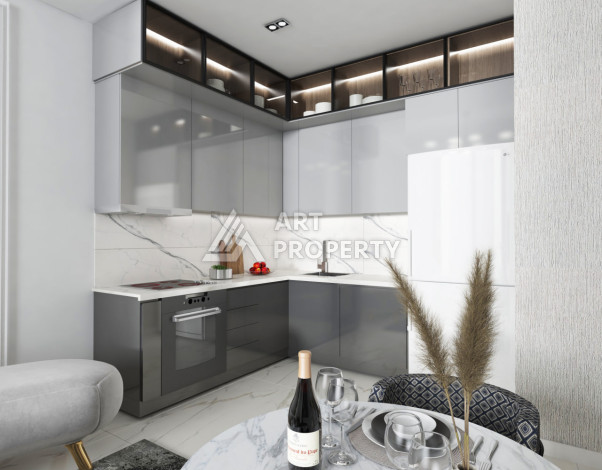 Финиш стройки и совсем новая квартира 1+1 в центре Аланьи - Ракурс 6