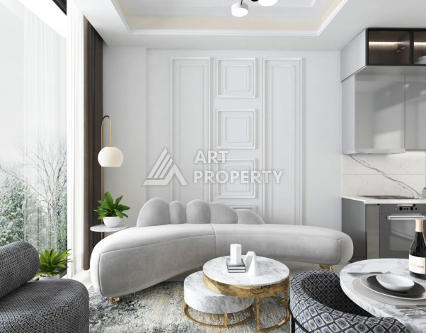 Финиш стройки и совсем новая квартира 1+1 в центре Аланьи - Ракурс 7