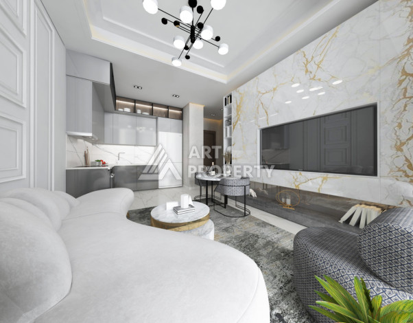 Финиш стройки и совсем новая квартира 1+1 в центре Аланьи - Ракурс 8