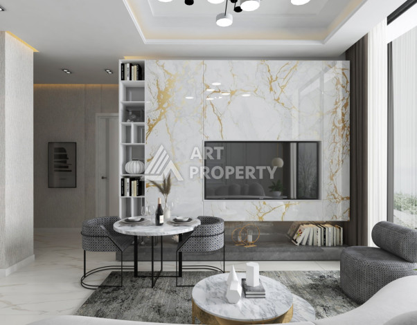 Финиш стройки и совсем новая квартира 1+1 в центре Аланьи - Ракурс 9