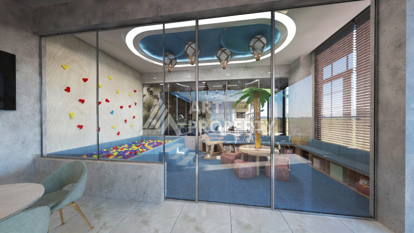 Финиш стройки и совсем новая квартира 1+1 в центре Аланьи - Ракурс 12