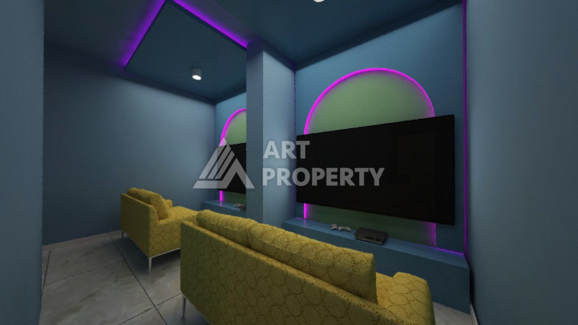 Финиш стройки и совсем новая квартира 1+1 в центре Аланьи - Ракурс 17