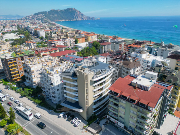 Стильные апартаменты 1+1 в районе пляжа Клеопатра центр Алании - Ракурс 2