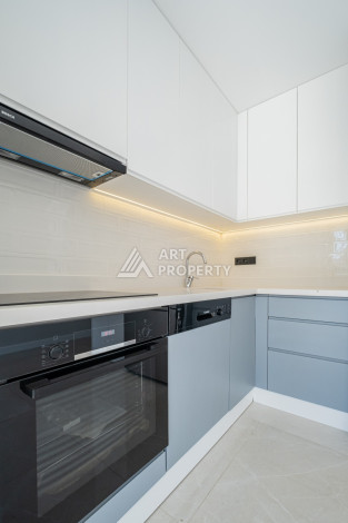 Стильные апартаменты 1+1 в районе пляжа Клеопатра центр Алании - Ракурс 10