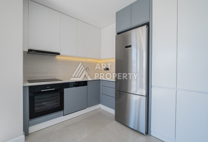 Стильные апартаменты 1+1 в районе пляжа Клеопатра центр Алании - Ракурс 11