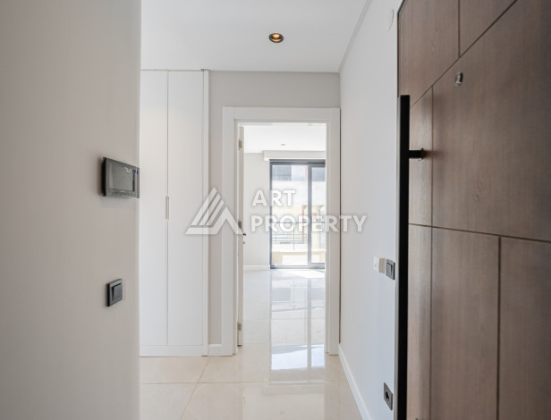 Стильные апартаменты 1+1 в районе пляжа Клеопатра центр Алании - Ракурс 16