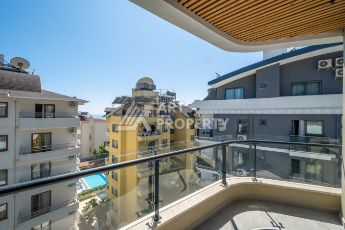 Стильные апартаменты 1+1 в районе пляжа Клеопатра центр Алании - Ракурс 18