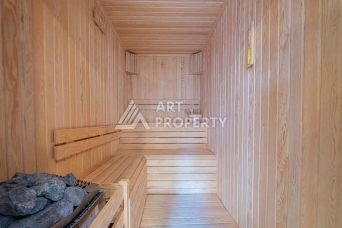 Стильные апартаменты 1+1 в районе пляжа Клеопатра центр Алании - Ракурс 24