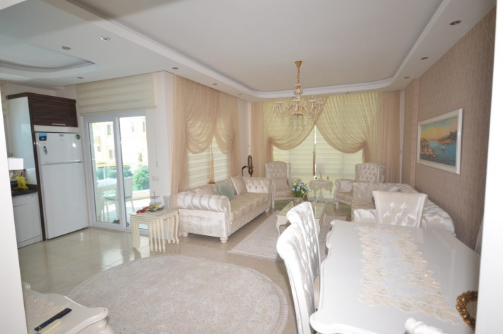 Квартира 2+1 с мебелью в комплексе с развитой инфраструктурой, 115 м2 - Ракурс 17