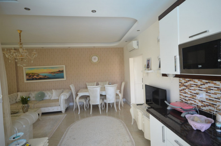 Квартира 2+1 с мебелью в комплексе с развитой инфраструктурой, 115 м2 - Ракурс 19