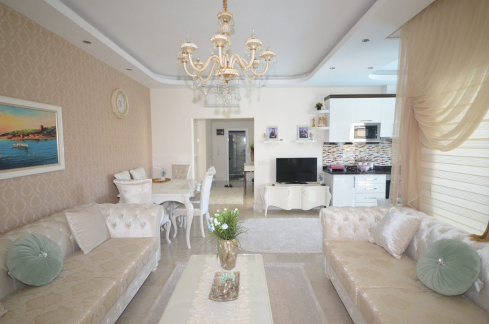 Квартира 2+1 с мебелью в комплексе с развитой инфраструктурой, 115 м2 - Ракурс 20