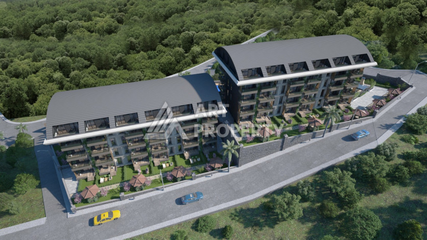 Новый проект в элитном районе Конаклы - Ракурс 3