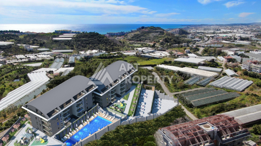 Новый проект в элитном районе Конаклы - Ракурс 6