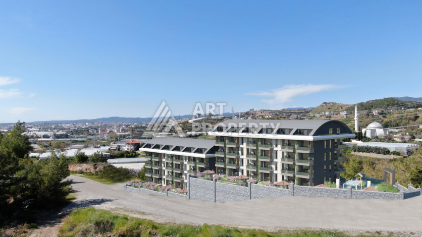 Новый проект в элитном районе Конаклы - Ракурс 9