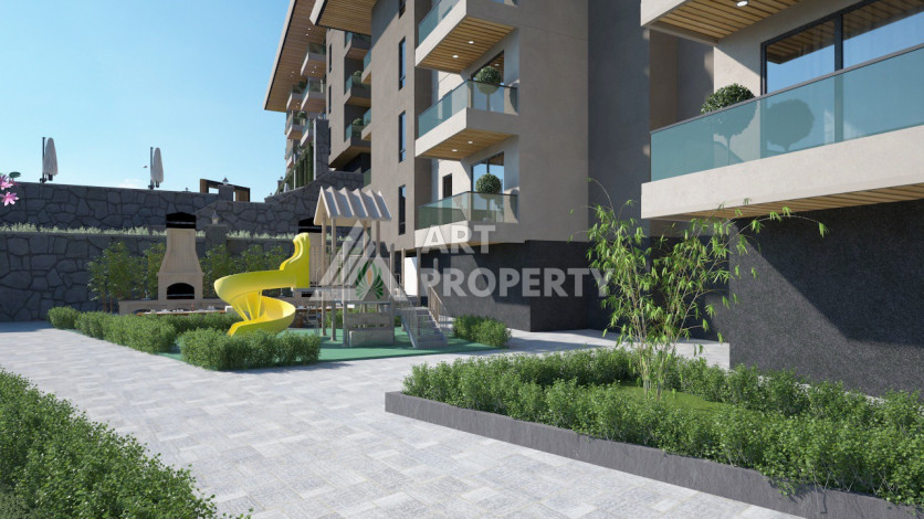 Новый проект в элитном районе Конаклы - Ракурс 12