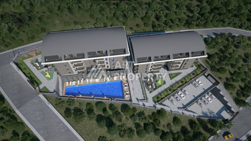 Новый проект в элитном районе Конаклы - Ракурс 14