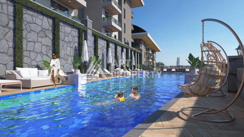 Новый проект в элитном районе Конаклы - Ракурс 17