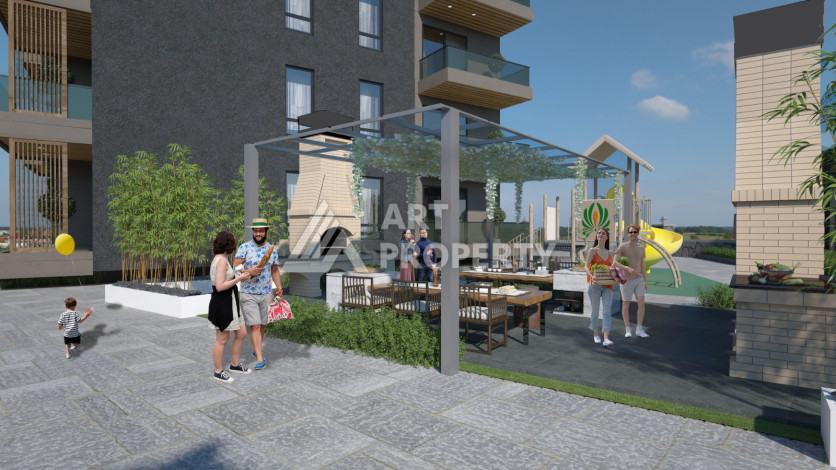 Новый проект в элитном районе Конаклы - Ракурс 22