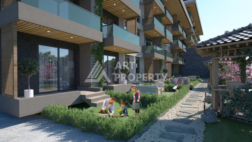 Новый проект в элитном районе Конаклы - Ракурс 23