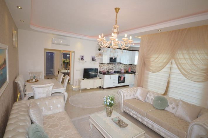 Квартира 2+1 с мебелью в комплексе с развитой инфраструктурой, 115 м2 - Ракурс 28