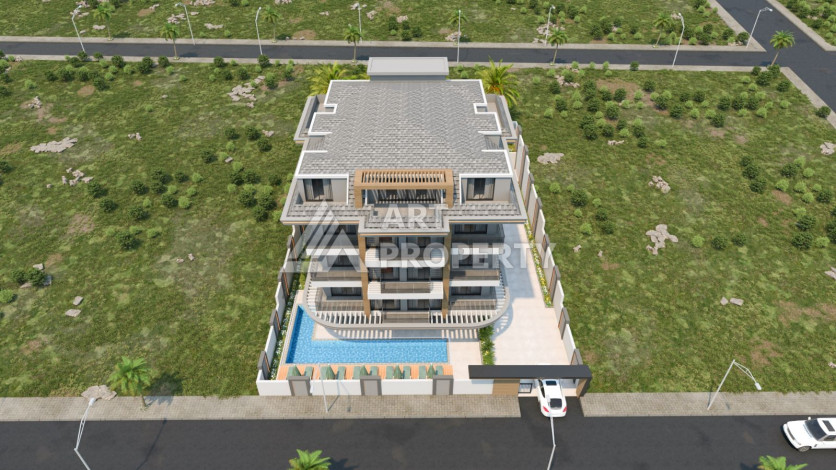 Новый в стиле хай- тек комплекс в центре, район Клеопатра - Ракурс 2