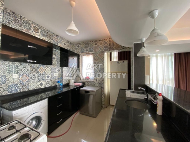 Квартира 2+1 готова для проживания в центре Аланьи - Ракурс 9