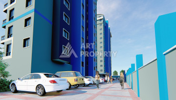 Новые апартаменты 1+1 в комплексе с пятизвездочной инфраструктурой в районе Махмутлар - Ракурс 8