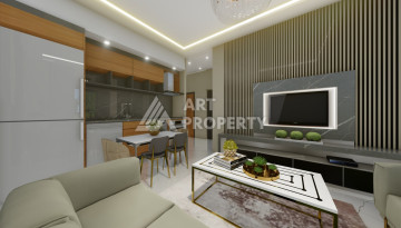 Новые апартаменты 1+1 в комплексе с пятизвездочной инфраструктурой в районе Махмутлар - Ракурс 11