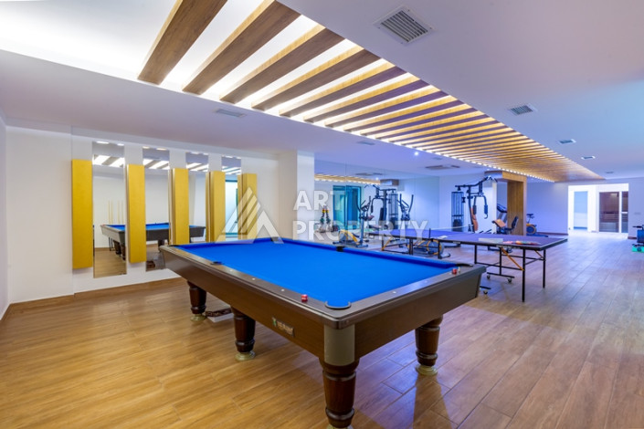 Двухуровневая меблированная квартира 2+1 с собственной инфраструктурой в центре Аланьи - Ракурс 8