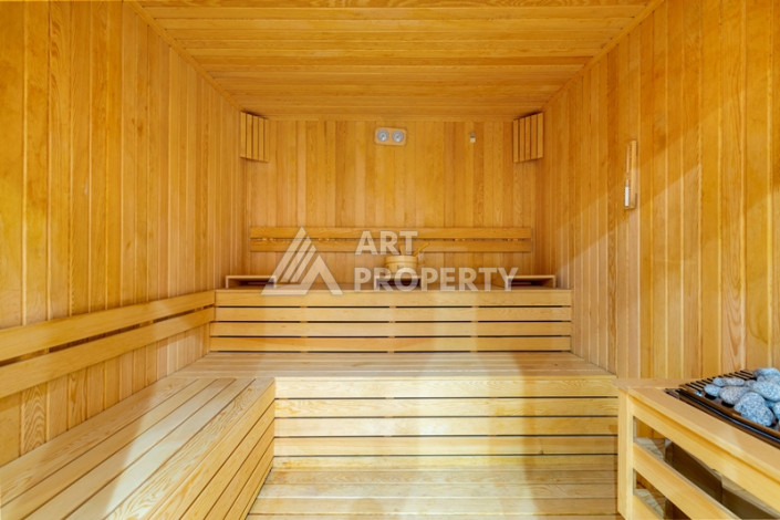 Двухуровневая меблированная квартира 2+1 с собственной инфраструктурой в центре Аланьи - Ракурс 10