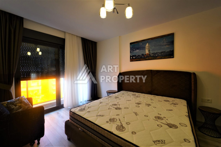 Двухуровневая меблированная квартира 2+1 с собственной инфраструктурой в центре Аланьи - Ракурс 23