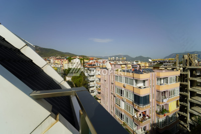 Двухуровневая меблированная квартира 2+1 с собственной инфраструктурой в центре Аланьи - Ракурс 32