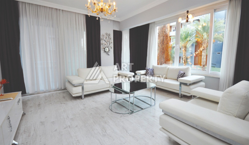 Большая 2+1 в районе пляжа Клеопатра в центре Алании - Ракурс 2