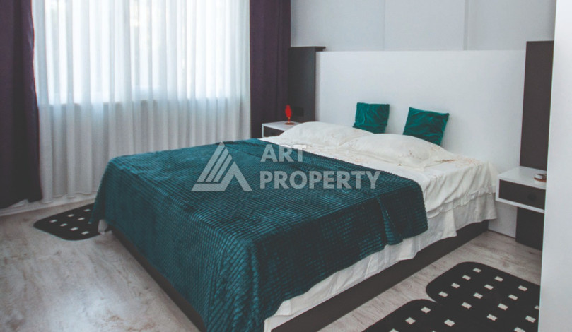 Большая 2+1 в районе пляжа Клеопатра в центре Алании - Ракурс 6