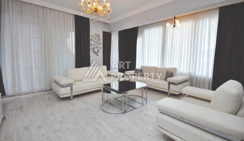 Большая 2+1 в районе пляжа Клеопатра в центре Алании - Ракурс 7