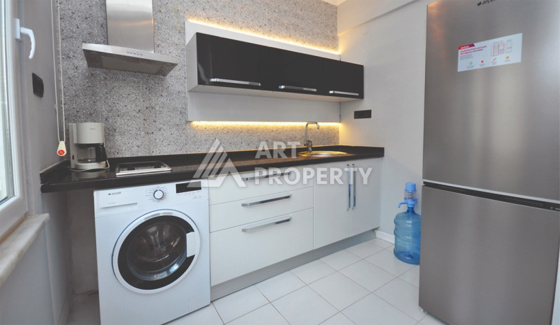 Большая 2+1 в районе пляжа Клеопатра в центре Алании - Ракурс 10