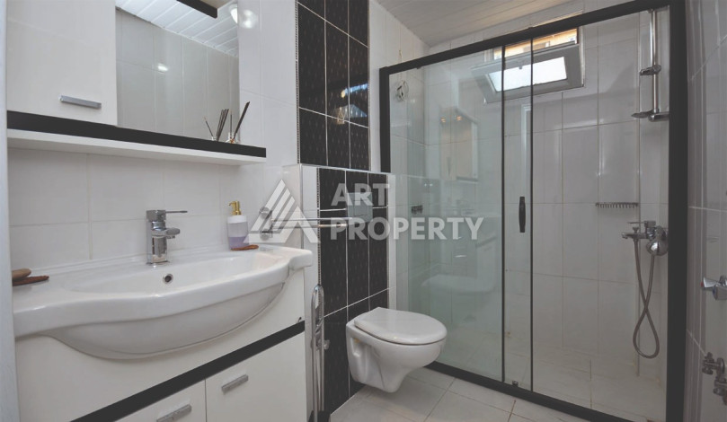 Большая 2+1 в районе пляжа Клеопатра в центре Алании - Ракурс 12