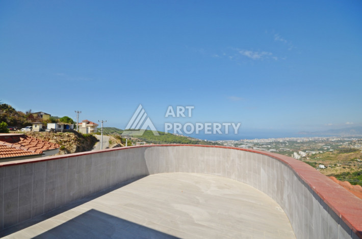 Вилла с невероятно красивой панорамой 3+1 в элитном районе Каргыджак - Ракурс 15